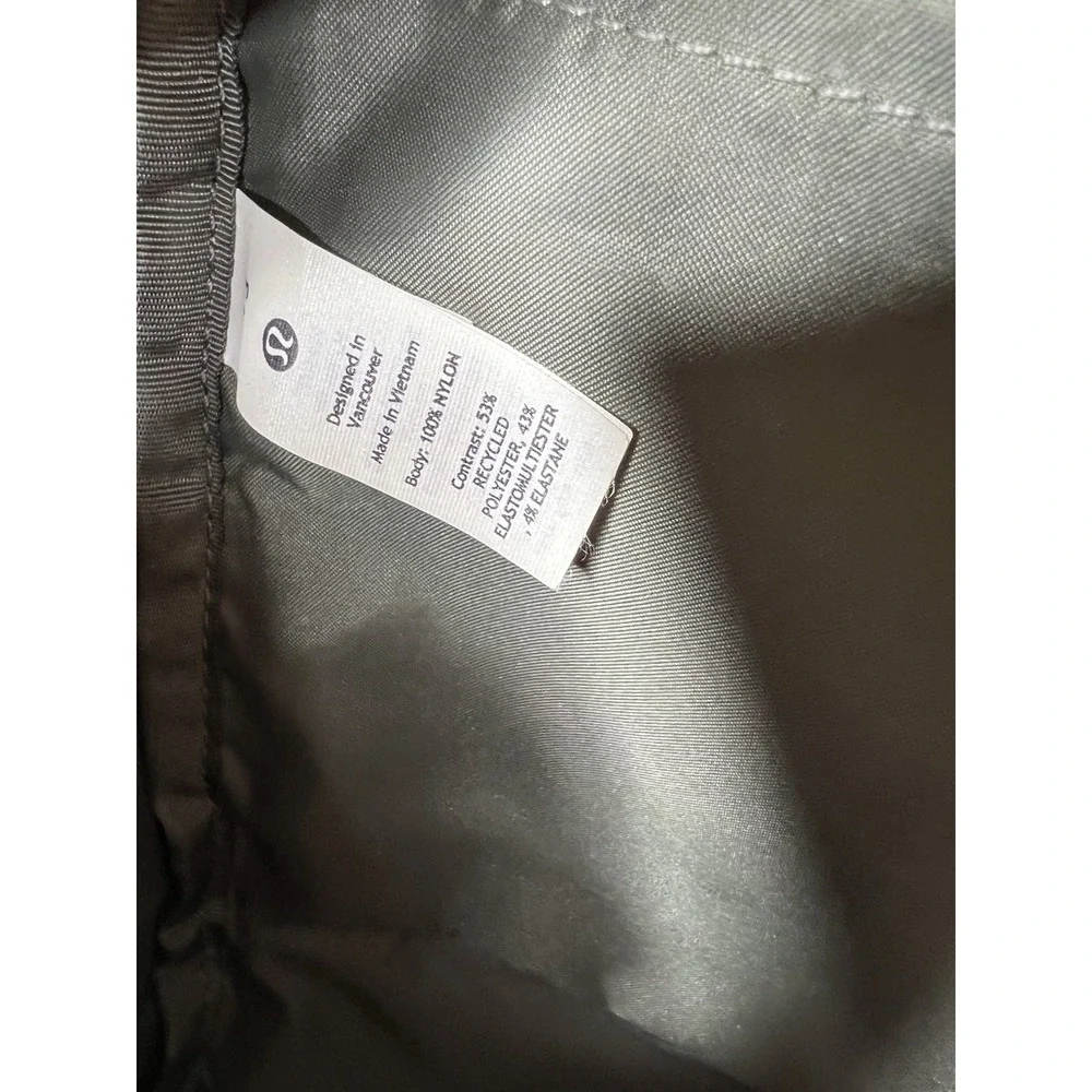 Lululemon Crew Backpack 22L Bag Olive Green‎ *FLAWS to Front/Sides of Pack*